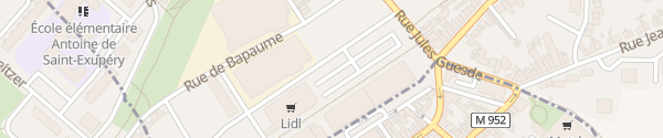 Karte Lidl Lys-lez-Lannoy