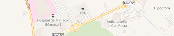 Karte Lidl Manacor