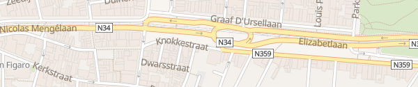 Karte Parking Knokkestraat Knokke-Heist