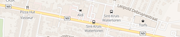Karte Lidl Sint-Kruis Brugge