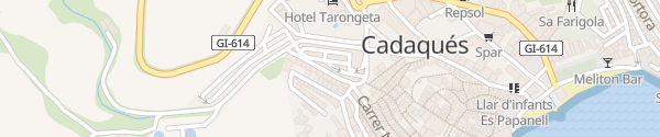 Karte Parking Saba Riera Sant Vicenç Cadaqués