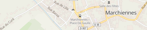 Karte Rue de l'Église Marchiennes