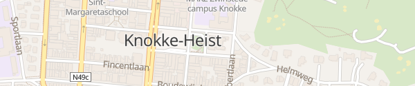 Karte Ondergrondse Parking Knokke-Heist