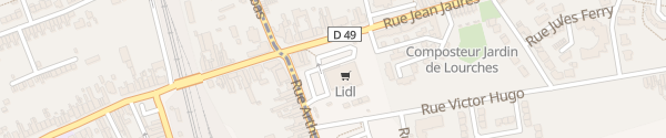Karte Lidl Lourches