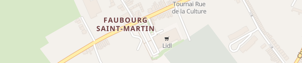 Karte Lidl Chaussée de Douai Tournai