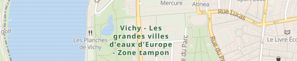 Karte Vichy Célestins Spa Hôtel Vichy