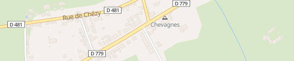 Karte Place du Marché Chevagnes