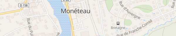 Karte Parking Skeneteau Monéteau