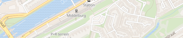 Karte P+R Segeerssingel Middelburg