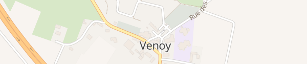 Karte Place du Presbytère Venoy