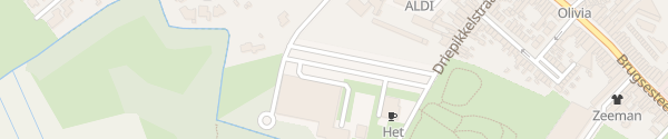 Karte P+R Bourgoyen Gent