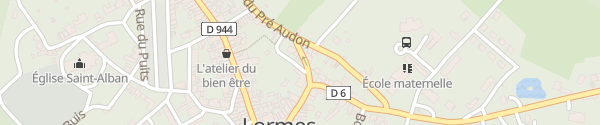 Karte Rue des Portes Lormes