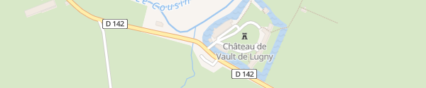Karte Hôtel Château de Vault de Lugny Vault-de-Lugny