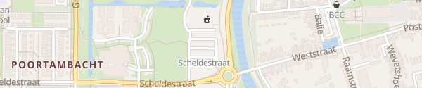 Karte AgriSnellaad Parkeerplaats P3 Scheldestraat Zierikzee