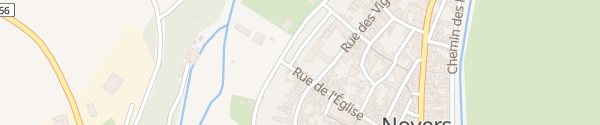 Karte Rue de l'Église Noyers
