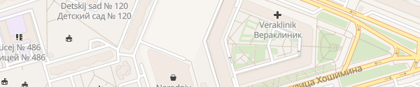 Karte Aparthotel YE'S Sankt Petersburg