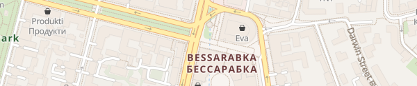 Karte Bessarabs'ka Square Kyiv