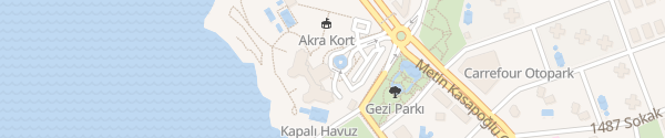 Karte Akra Barut Hotel Muratpaşa