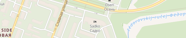 Karte Hotel Sadko ("САДКО") Velikiy Novgorod