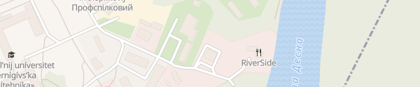 Karte Riverside - Park-hotel Tschernihiw