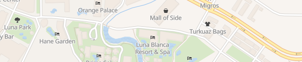 Karte Luna Blanca Resort & Spa Antalya