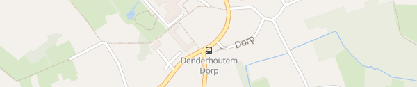 Karte Dorp Denderhoutem