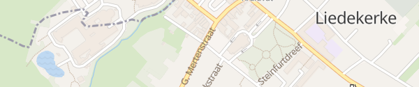 Karte Warandestraat Liedekerke