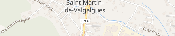 Karte Avenue du 8 Mai 1945 Saint-Martin-de-Valgalgues