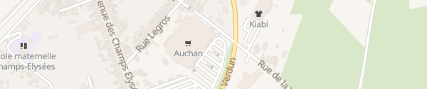 Karte Auchan Hirson