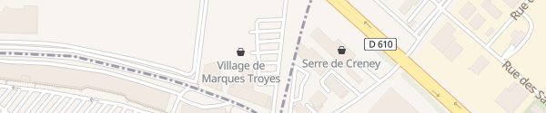 Karte Voie du Bois Lavau