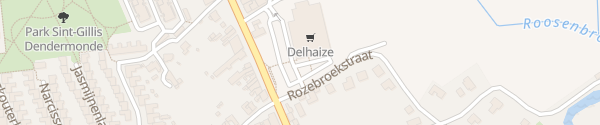 Karte Delhaize Dendermonde