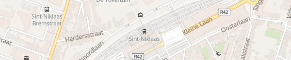 Karte Bahnhof Sint-Niklaas