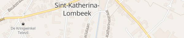 Karte Acacialaan Sint-Katherina-Lombeek