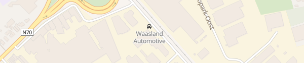 Karte Waasland Automotive Sint-Niklaas