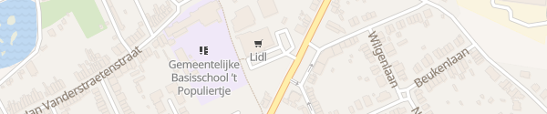Karte Lidl Sint-Pieters-Leeuw
