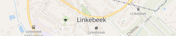 Karte Stationsstraat Linkebeek