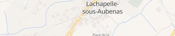 Karte Place de l'Alambic Lachapelle-Sous-Aubenas