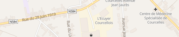 Karte Lidl Courcelles