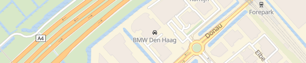 Karte BMW Niederlassung Den Haag