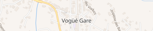Karte Gare Vogüé