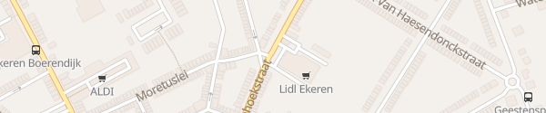 Karte Lidl Ekeren Antwerpen