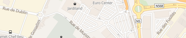 Karte Supercharger Euro Center Charleroi