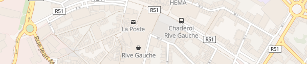 Karte Parking Rive Gauche Charleroi