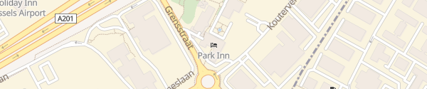 Karte Park Inn by Radisson Brussels Airport Diegem