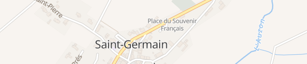 Karte Saint-Germain Saint-Germain