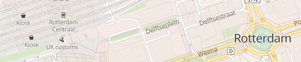 Karte Delftseplein Rotterdam