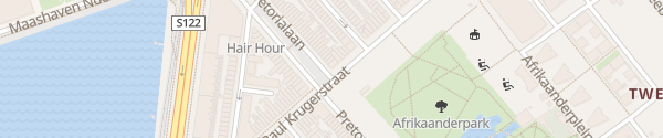 Karte Paul Krugerstraat Rotterdam
