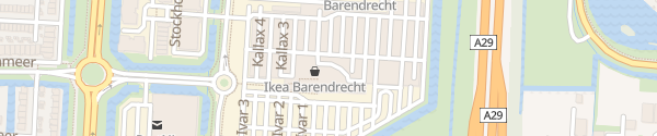 Karte IKEA Barendrecht