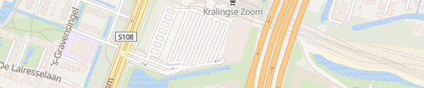 Karte P+R Kralingse Zoom Rotterdam