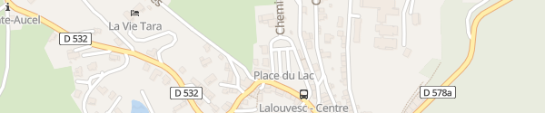 Karte La Fontaine Lalouvesc